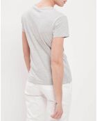 T-Shirt Jada gris chiné clair